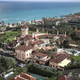 The Atlantic Ocean is seen adjacent to President Donald Trump’s beach front Mar-a-Lago resort, also sometimes called his Winter White House, the day after Florida received an exemption from the Trump Administration’s newly announced ocean drilling plan on January 11, 2018 in Palm Beach, Florida.